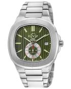 Montre Potente Homme Automatique en Acier argentée