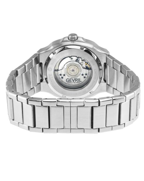 Montre Potente Homme Automatique en Acier argentée