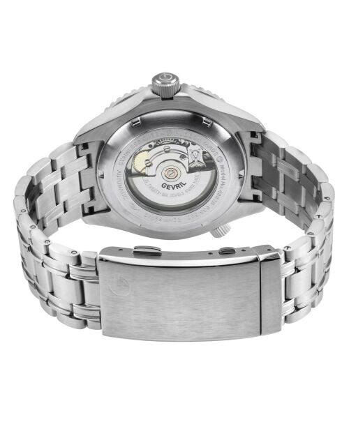 Montre Hudson Yards Homme Automatique en Acier argentée