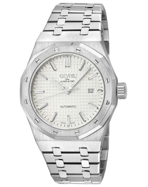 Montre Gotham Homme Automatique en Acier argentée