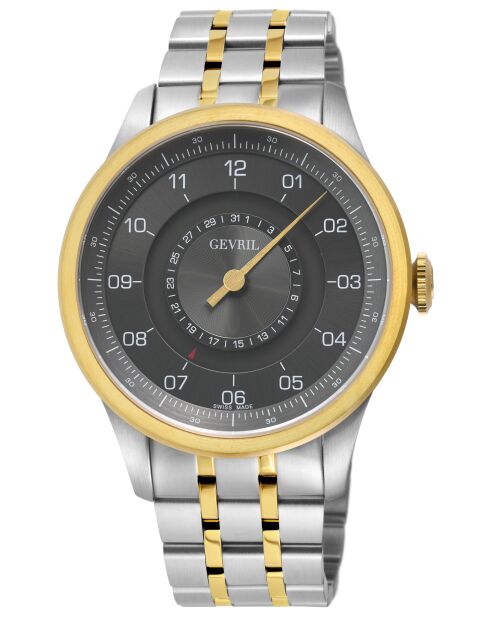 Montre Jones St Homme Automatique en Acier doré/argenté