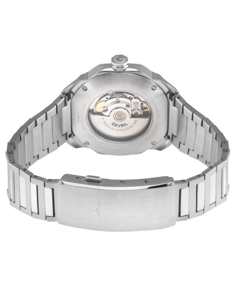 Montre Roosevelt Homme Automatique en Acier argentée