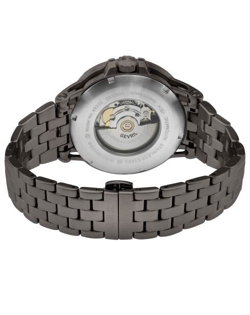 Montre Wind Master Homme Automatique en Acier gris foncé