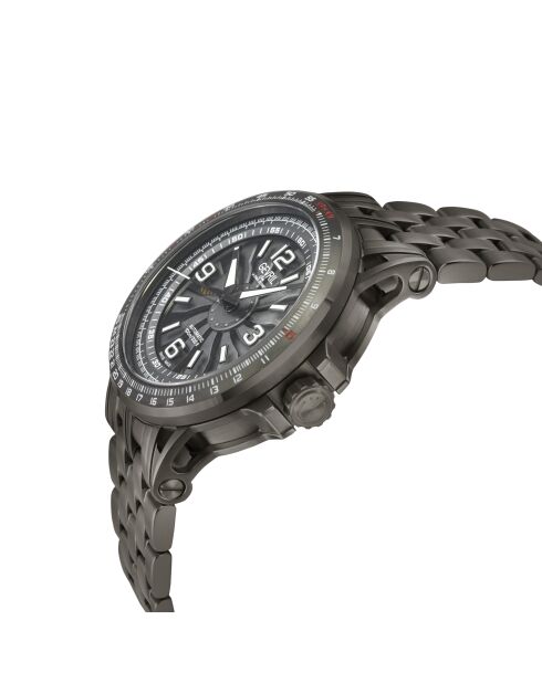 Montre Wind Master Homme Automatique en Acier gris foncé