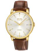 Montre Mulberry Homme Automatique en Cuir marron