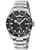 Montre Yorkville Homme Automatique en Acier argentée