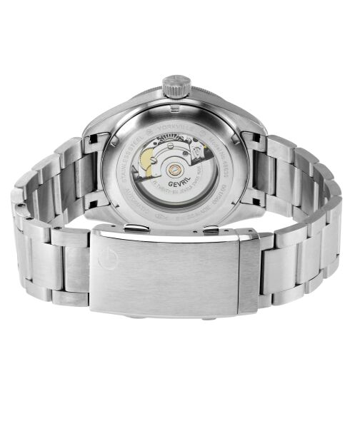 Montre Yorkville Homme Automatique en Acier argentée