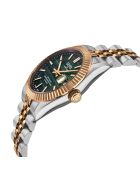 Montre West Village Homme Automatique en Acier argenté/rose doré