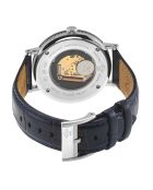 Montre Maestro Homme Quartz en Cuir bleue