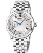 Montre Madison Homme Automatique en Acier argentée