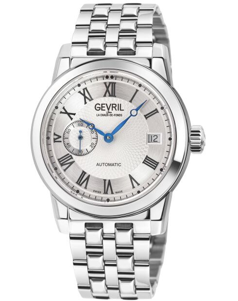 Montre Madison Homme Automatique en Acier argentée