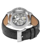 Montre Mulberry Homme Automatique en Cuir noire
