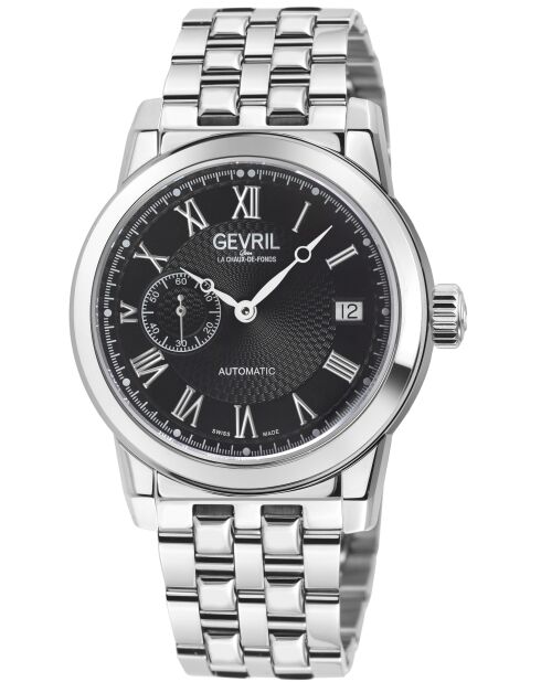 Montre Madison Homme Automatique en Acier argentée