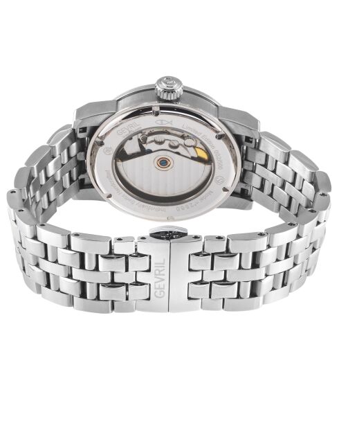 Montre Madison Homme Automatique en Acier argentée