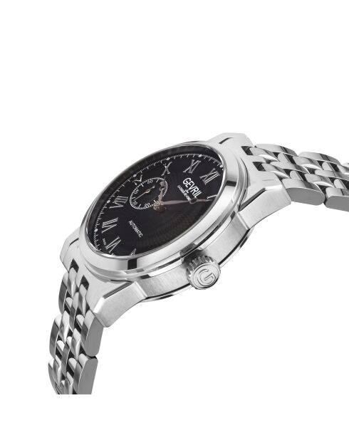 Montre Madison Homme Automatique en Acier argentée