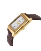 Montre Time Square Homme Automatique en Cuir marron