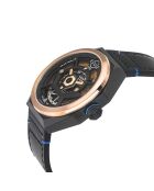 Montre Stella Solare Homme Solaire en Cuir noire