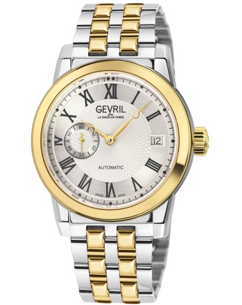 Montre Madison Homme Automatique en Acier argenté/doré