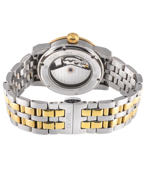 Montre Madison Homme Automatique en Acier argenté/doré