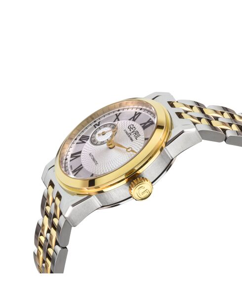 Montre Madison Homme Automatique en Acier argenté/doré