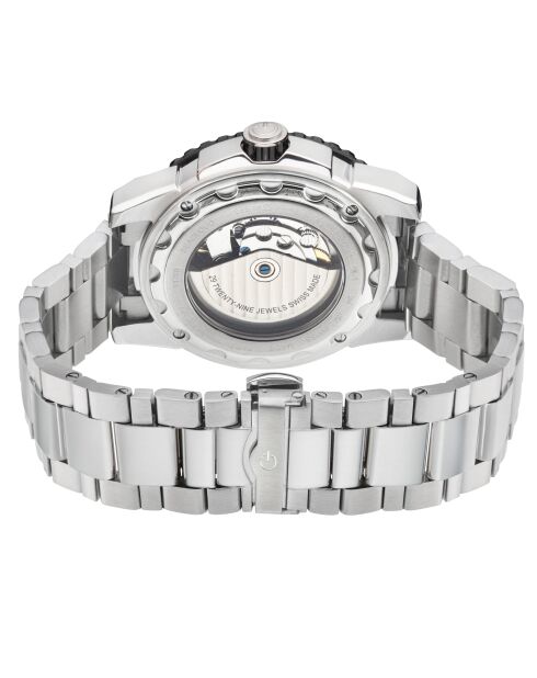 Montre Seacloud Homme Automatique en Acier argentée