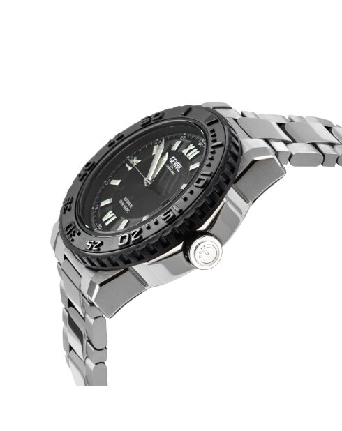 Montre Seacloud Homme Automatique en Acier argentée