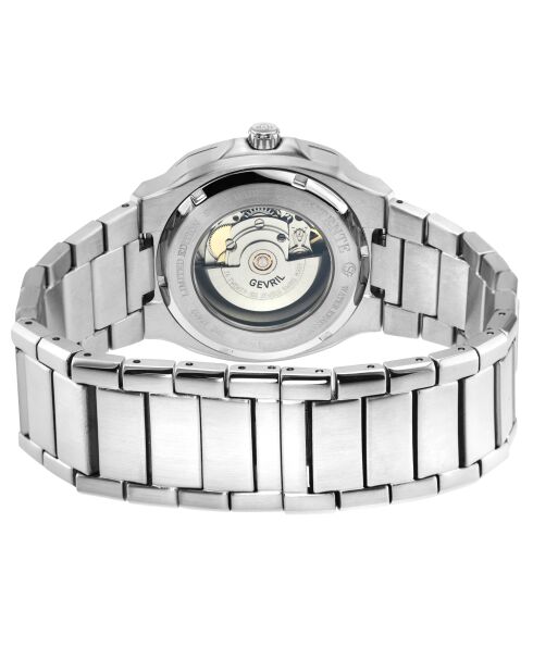 Montre Potente Homme Automatique en Acier argentée