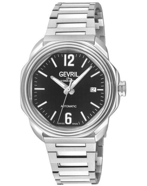 Montre Roosevelt Homme Automatique en Acier argentée