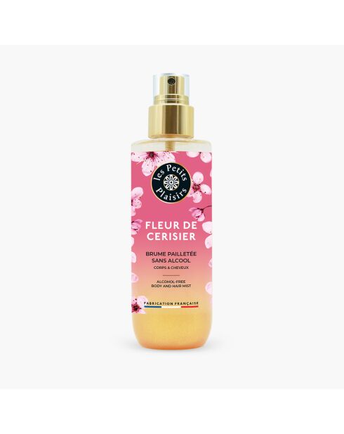 Brume parfumée - Fleur de Cerisier - Pailletée - Vapo. 200ml