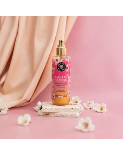 Brume parfumée - Fleur de Cerisier - Pailletée - Vapo. 200ml