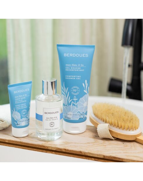 Gel douche Musc Blanc & Lin 200ml