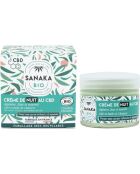 Crème de nuit regenerante - cbd & chanvre - certifiée bio cosmos** (50ml) (1)