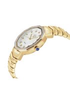 Montre Spello II Femme Quartz en Acier & Diamants dorée