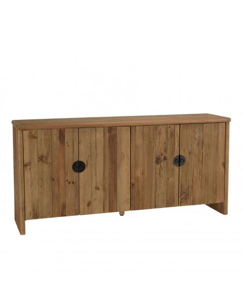 Buffet 4 portes bois pin recyclé SANDY