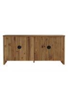 Buffet 4 portes bois pin recyclé SANDY