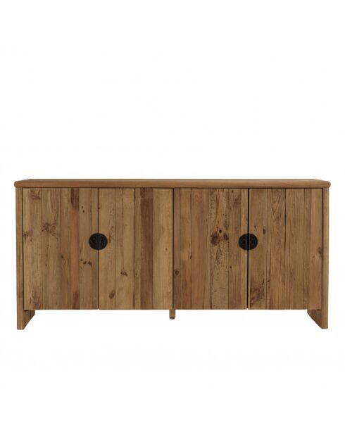 Buffet 4 portes bois pin recyclé SANDY