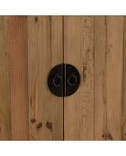 Buffet 4 portes bois pin recyclé SANDY