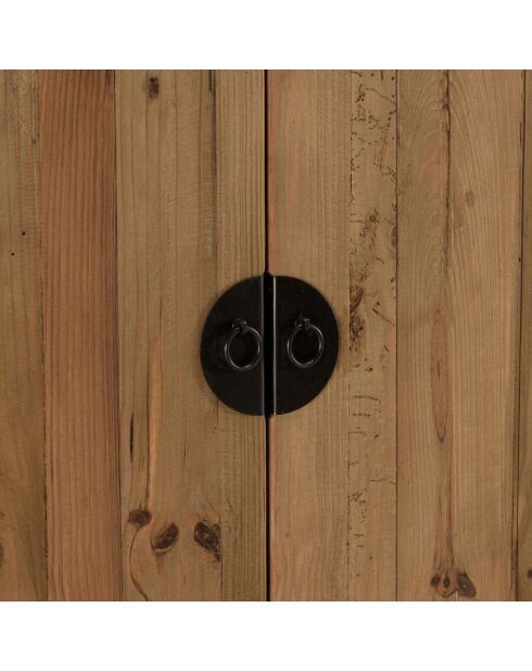 Buffet 4 portes bois pin recyclé SANDY