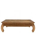 Table opium 120x120cm en teck recyclé plateau mosaïque SIXTINE