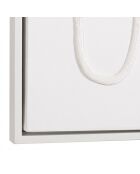 Décoration murale 83x123cm lignes abstraites n°1/ cadre blanc