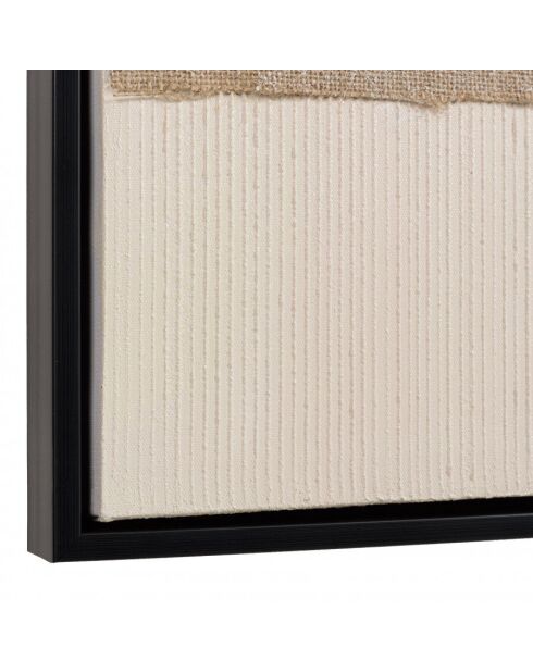 Décoration murale 83x123cm formes abstraites n°2, cadre noir