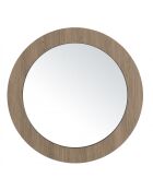 Miroir rond 80x80cm couleur mocha