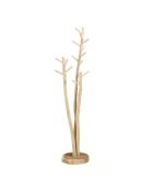 Porte-manteau 3 branches en teck naturel
