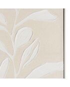 Décoration murale 83x123cm motifs fleurs n°1, cadre naturel