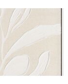 Décoration murale 83x123cm motifs fleurs n°1, cadre naturel