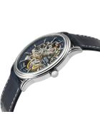 Montre Five Points Homme Automatique en Cuir bleue