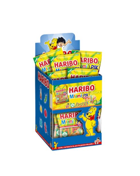 Minibolsas Haribo 30 Miami Pik de 40 g