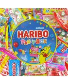 HARIBO Partybox-Eimer gefüllt mit Mini-Süßwarenbeuteln — 650 g
