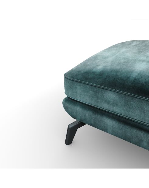 MERIDIENNE GAUCHE UNIC BLEU PETROLE - 70x150x83