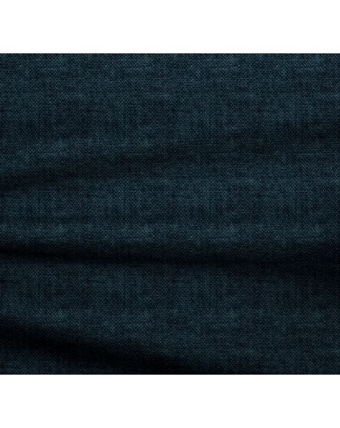 Linkes Ecksofa mit 2 dekorativen Kissen RUBEN Velours Peacock blauer Samt - 323x173x78